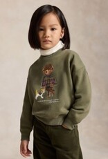 RALPH LAUREN RALPH LAUREN Sweater meisjes met beer kaki