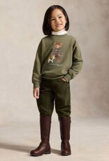RALPH LAUREN RALPH LAUREN Sweater meisjes met beer kaki