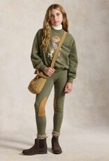 RALPH LAUREN RALPH LAUREN Sweater meisjes met beer kaki
