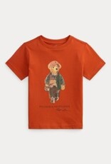 RALPH LAUREN RALPH LAUREN T-shirt met beer oranje