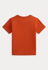 RALPH LAUREN RALPH LAUREN T-shirt met beer oranje