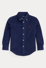 RALPH LAUREN RALPH LAUREN Hemd ribfluweel donkerblauw