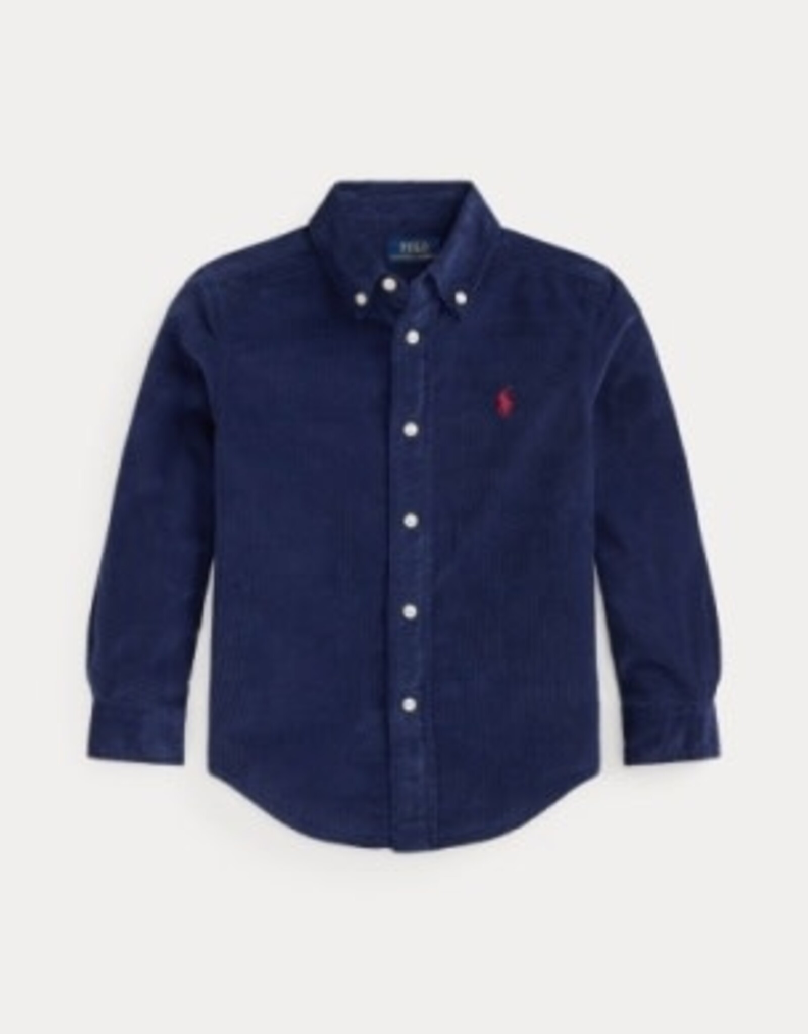 RALPH LAUREN RALPH LAUREN Hemd ribfluweel donkerblauw
