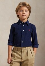 RALPH LAUREN RALPH LAUREN Hemd ribfluweel donkerblauw