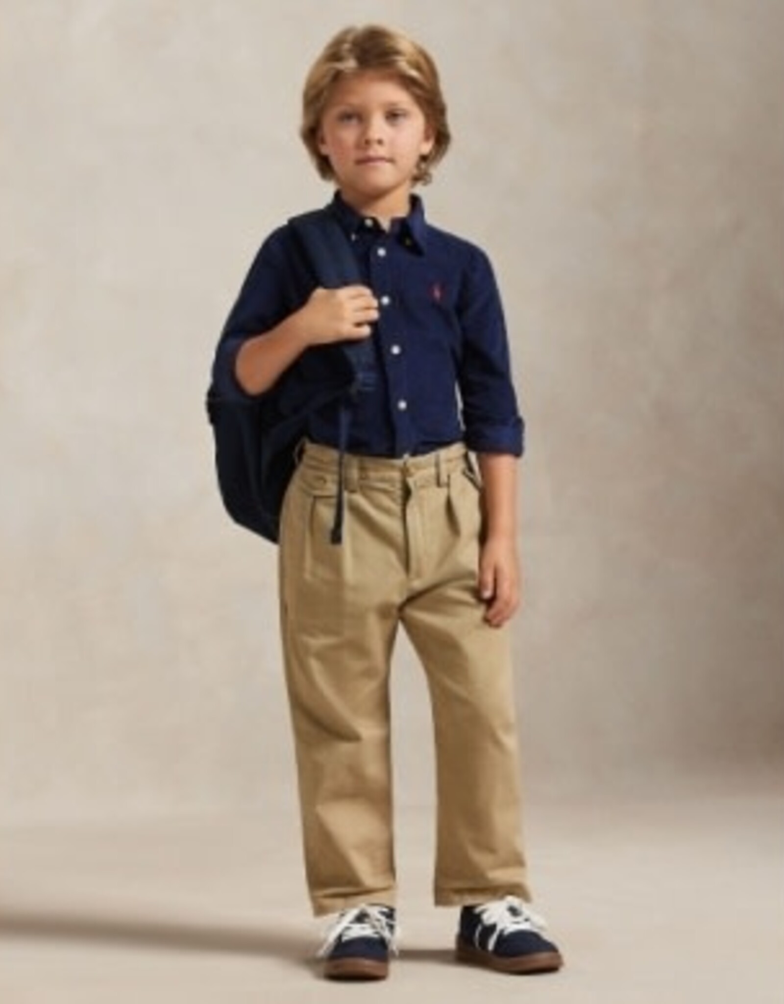 RALPH LAUREN RALPH LAUREN Hemd ribfluweel donkerblauw
