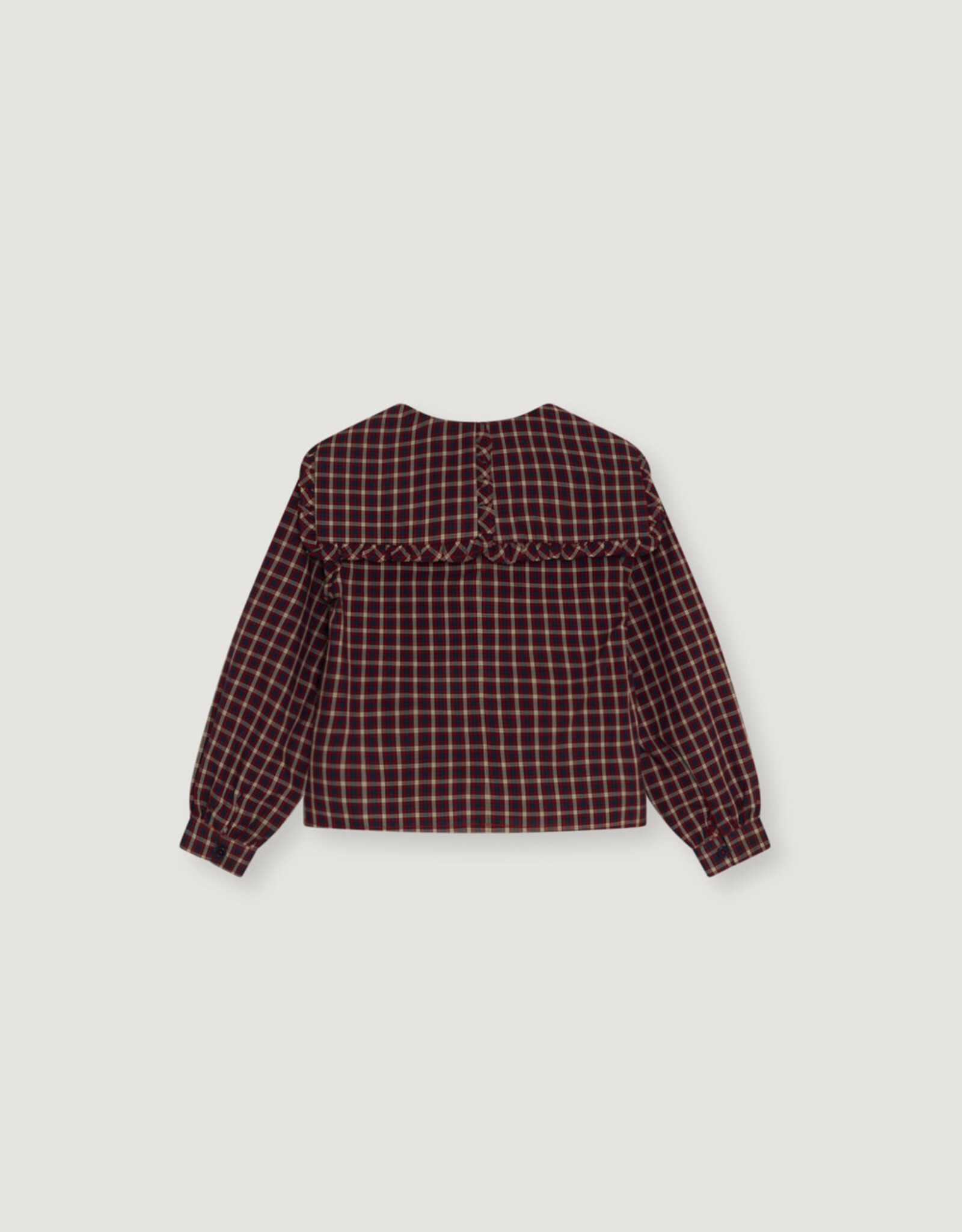 THE NEW SOCIETY THE NEW SOCIETY Orbit blouse check