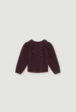 THE NEW SOCIETY THE NEW SOCIETY Soleil blouse wine