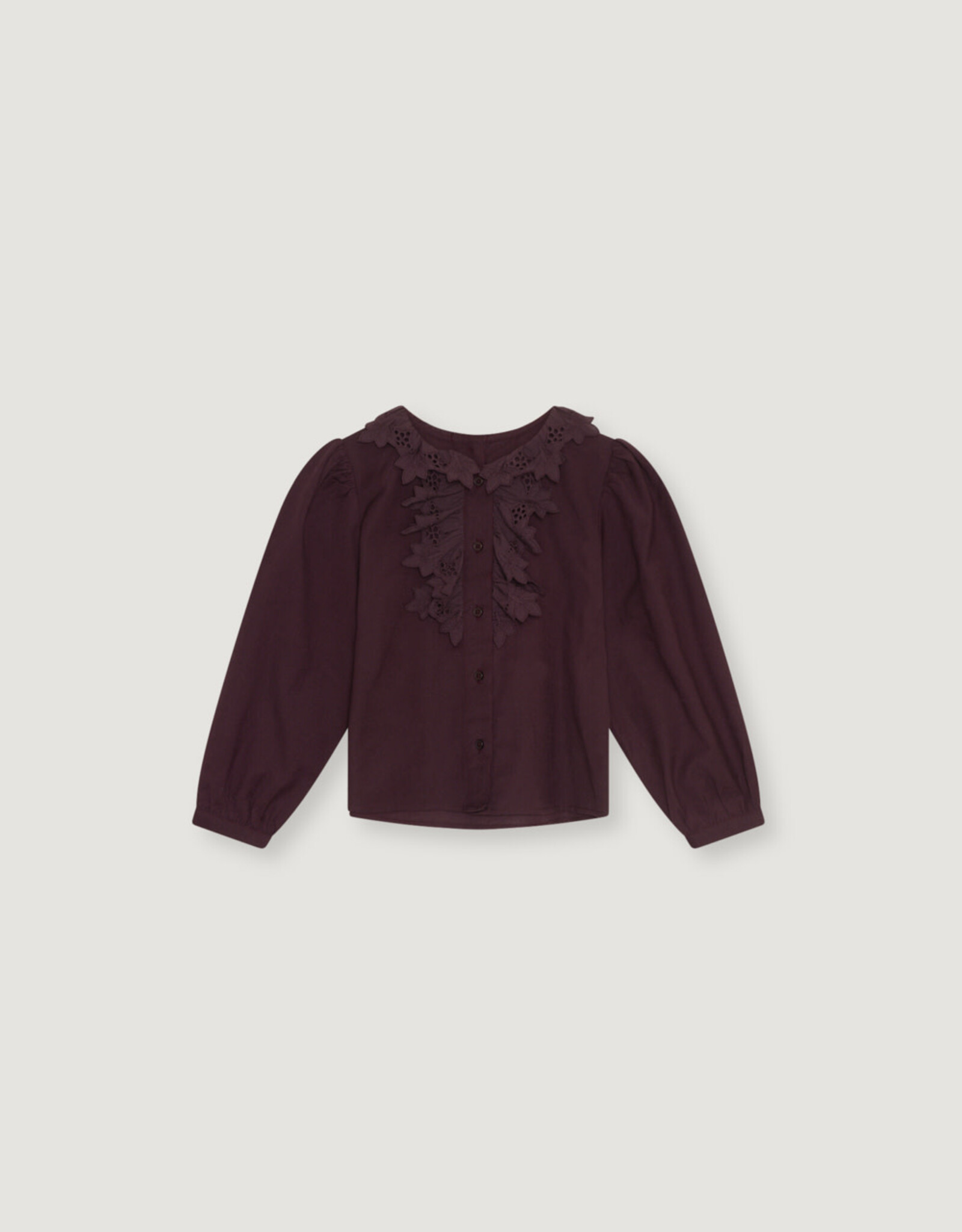 THE NEW SOCIETY THE NEW SOCIETY Soleil blouse wine