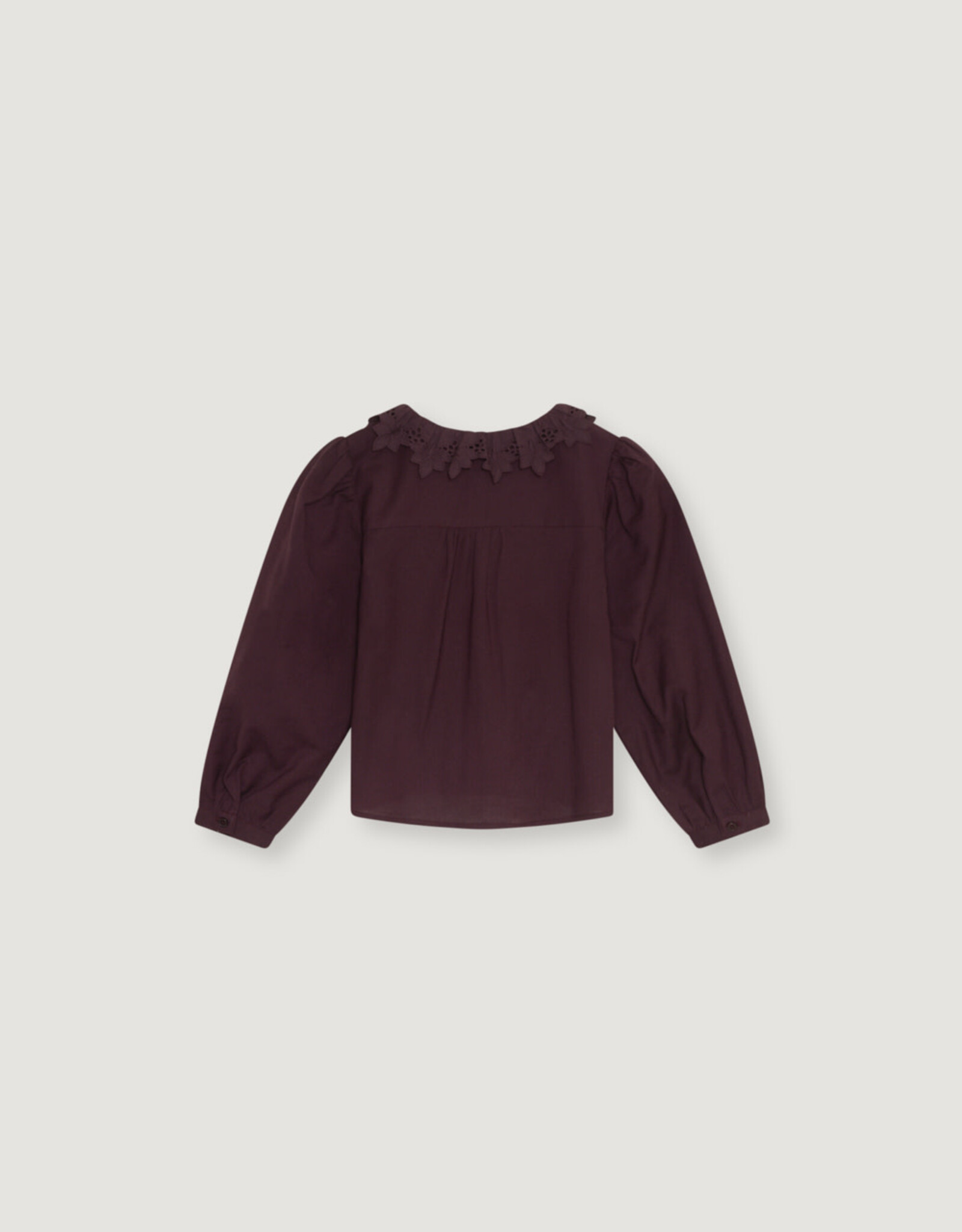 THE NEW SOCIETY THE NEW SOCIETY Soleil blouse wine