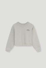 THE NEW SOCIETY THE NEW SOCIETY Mochi teen sweatshirt light grey melange