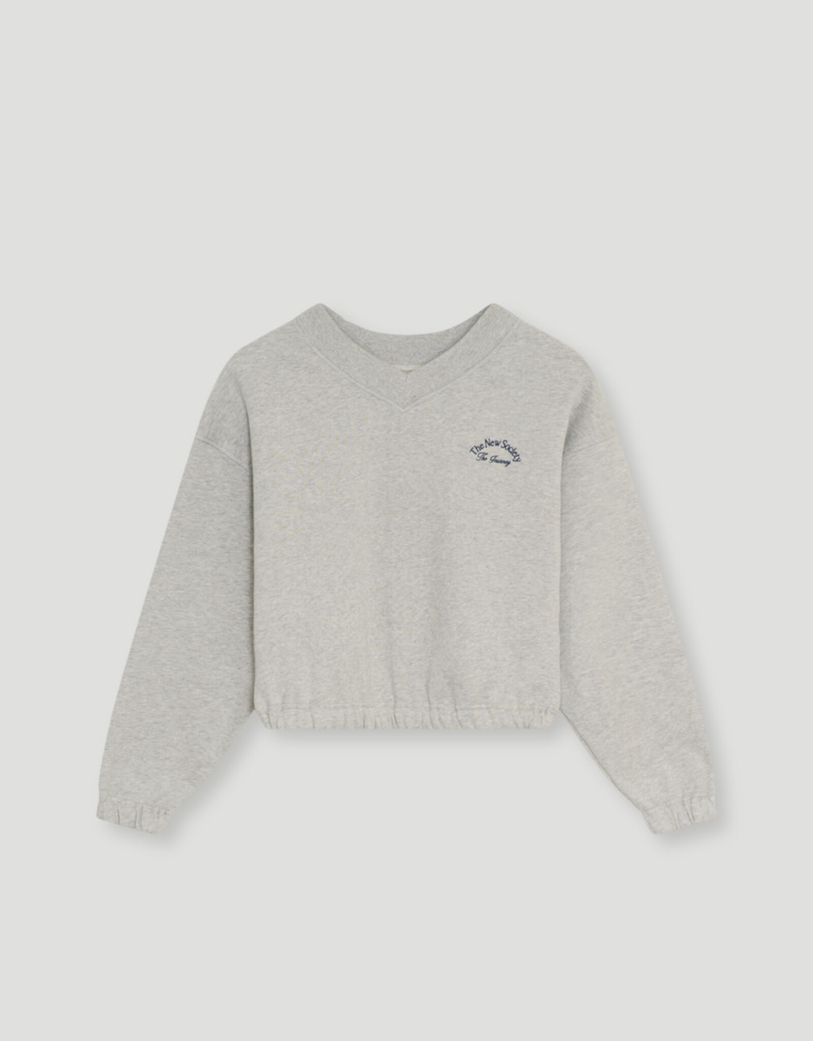 THE NEW SOCIETY THE NEW SOCIETY Mochi teen sweatshirt light grey melange