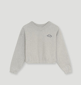 THE NEW SOCIETY THE NEW SOCIETY Mochi teen sweatshirt light grey melange
