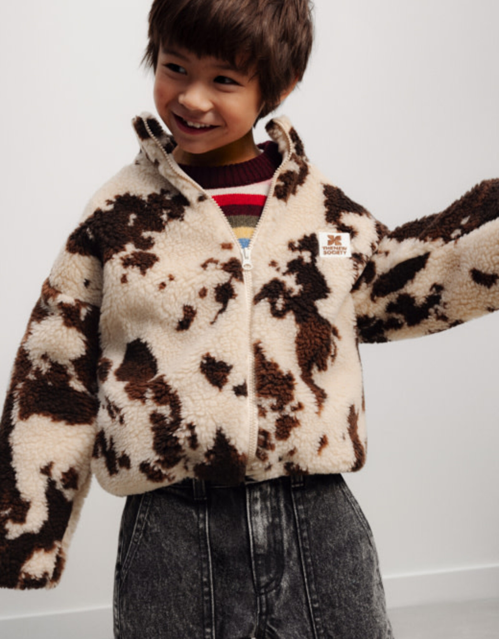 THE NEW SOCIETY THE NEW SOCIETY Wynn jacket cow print