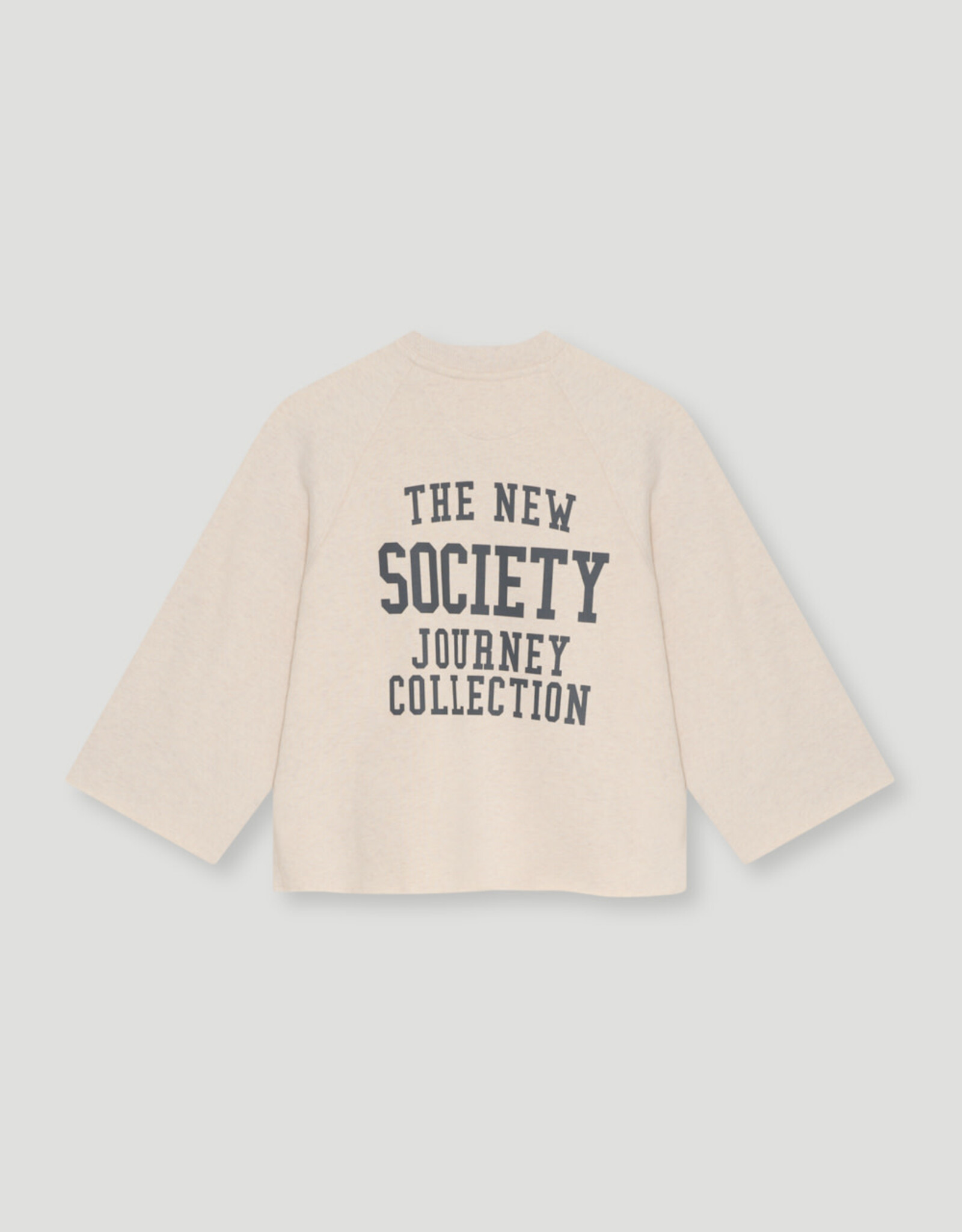 THE NEW SOCIETY THE NEW SOCIETY Fog teen sweatshirt whisper white melange