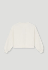 THE NEW SOCIETY THE NEW SOCIETY TNS logo teen sweatshirt whisper white