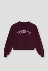 THE NEW SOCIETY THE NEW SOCIETY Lea teen sweatshirt wine