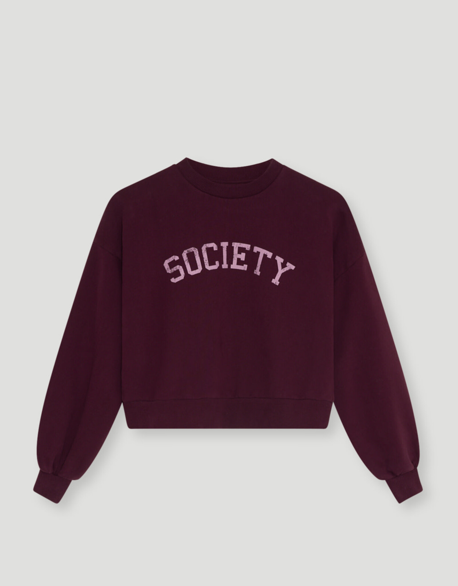 THE NEW SOCIETY THE NEW SOCIETY Lea teen sweatshirt wine