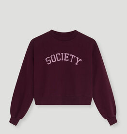 THE NEW SOCIETY THE NEW SOCIETY Lea teen sweatshirt wine
