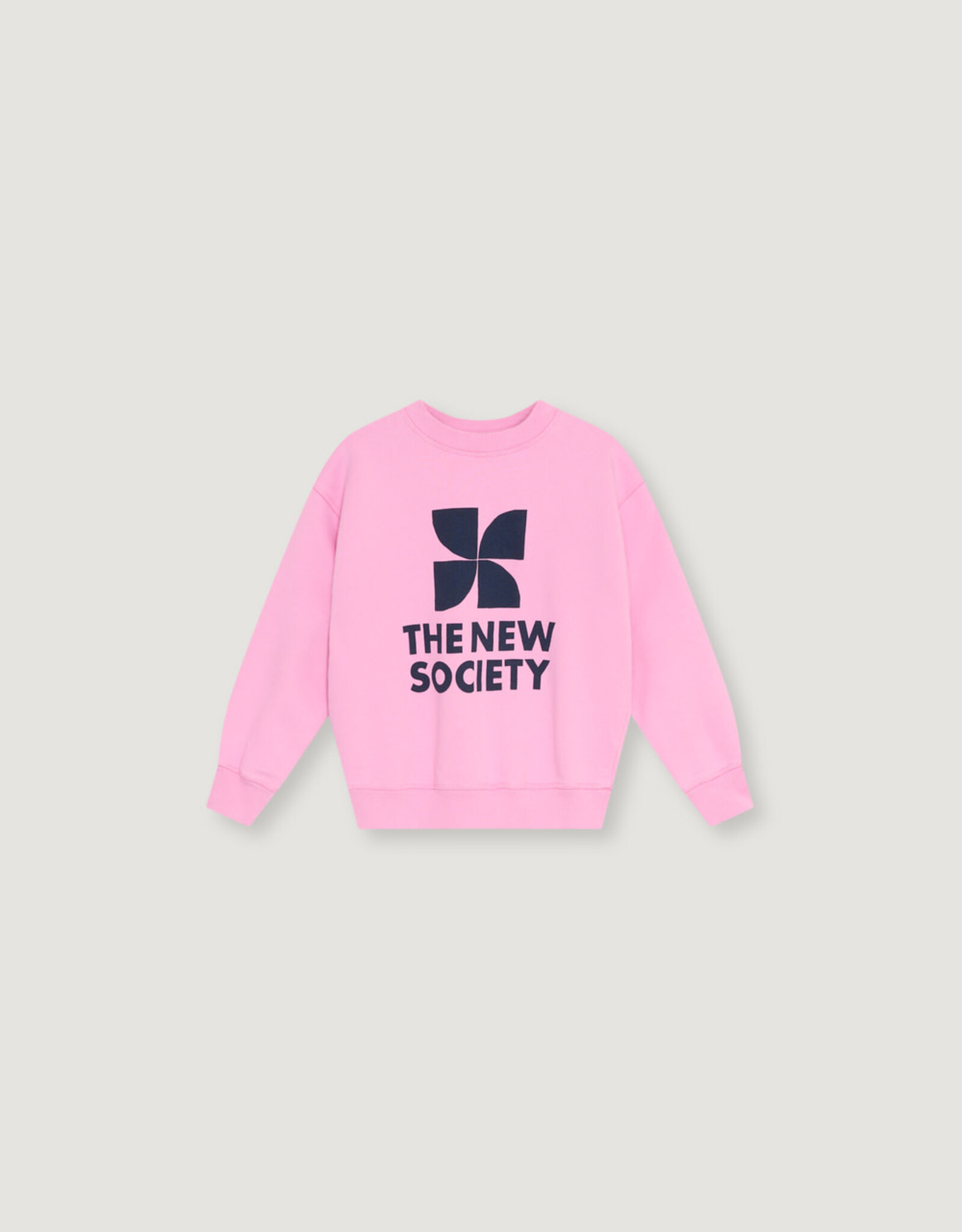 THE NEW SOCIETY THE NEW SOCIETY TNS logo sweatshirt lilac chiffon