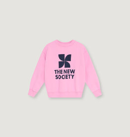 THE NEW SOCIETY THE NEW SOCIETY TNS logo sweatshirt lilac chiffon