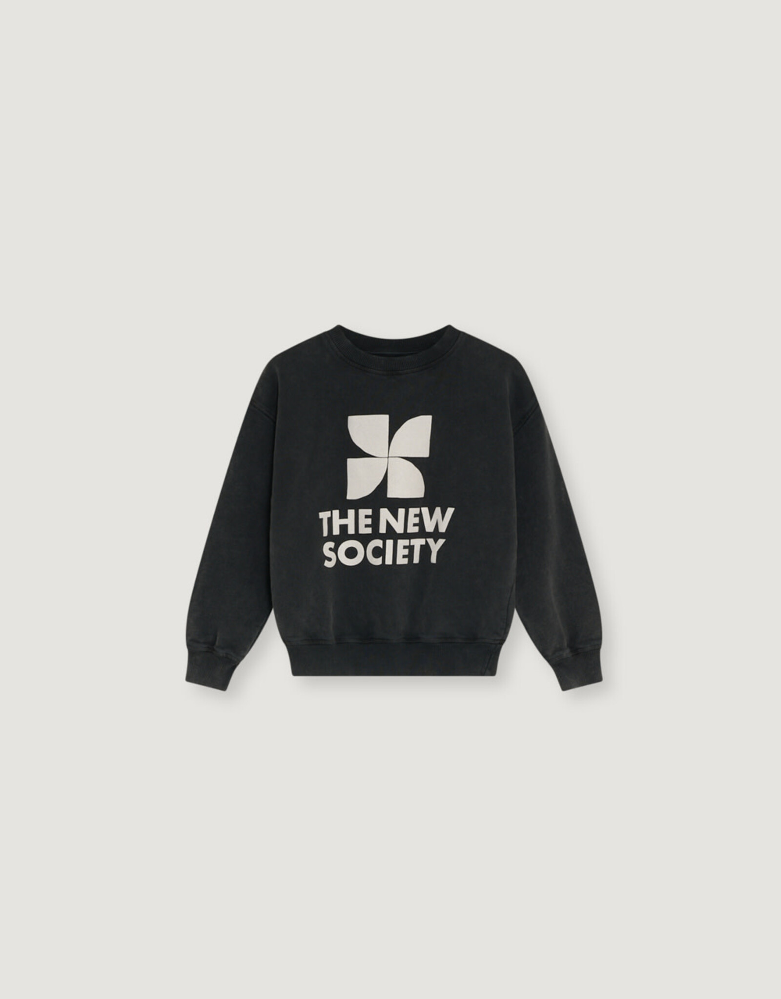 THE NEW SOCIETY THE NEW SOCIETY TNS logo sweatshirt forged iron
