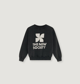 THE NEW SOCIETY THE NEW SOCIETY TNS logo sweatshirt forged iron