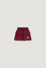 THE NEW SOCIETY THE NEW SOCIETY TNS logo skirt rumba red