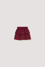 THE NEW SOCIETY THE NEW SOCIETY TNS logo skirt rumba red