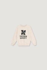 THE NEW SOCIETY THE NEW SOCIETY TNS logo sweatshirt whisper white melange