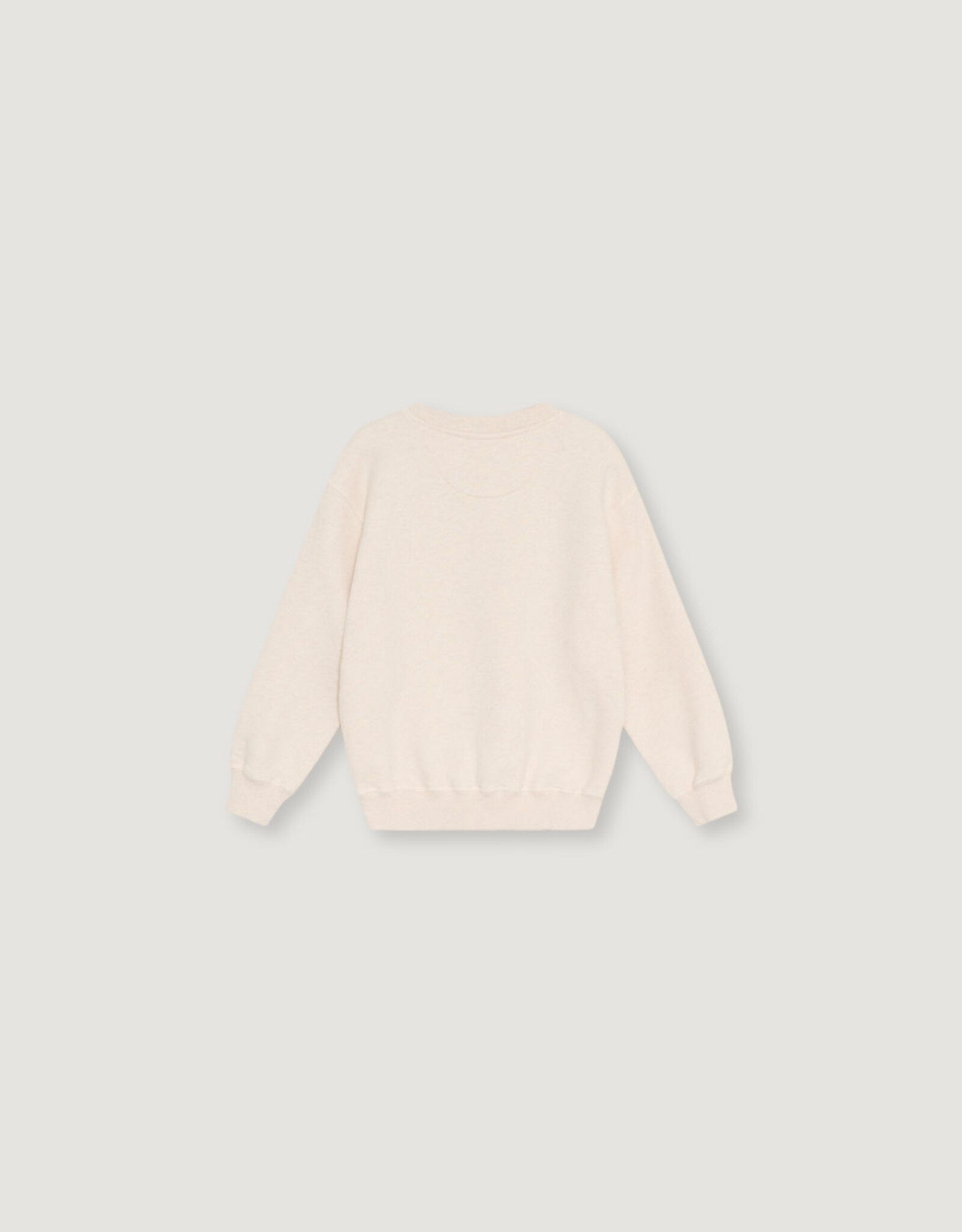 THE NEW SOCIETY THE NEW SOCIETY TNS logo sweatshirt whisper white melange