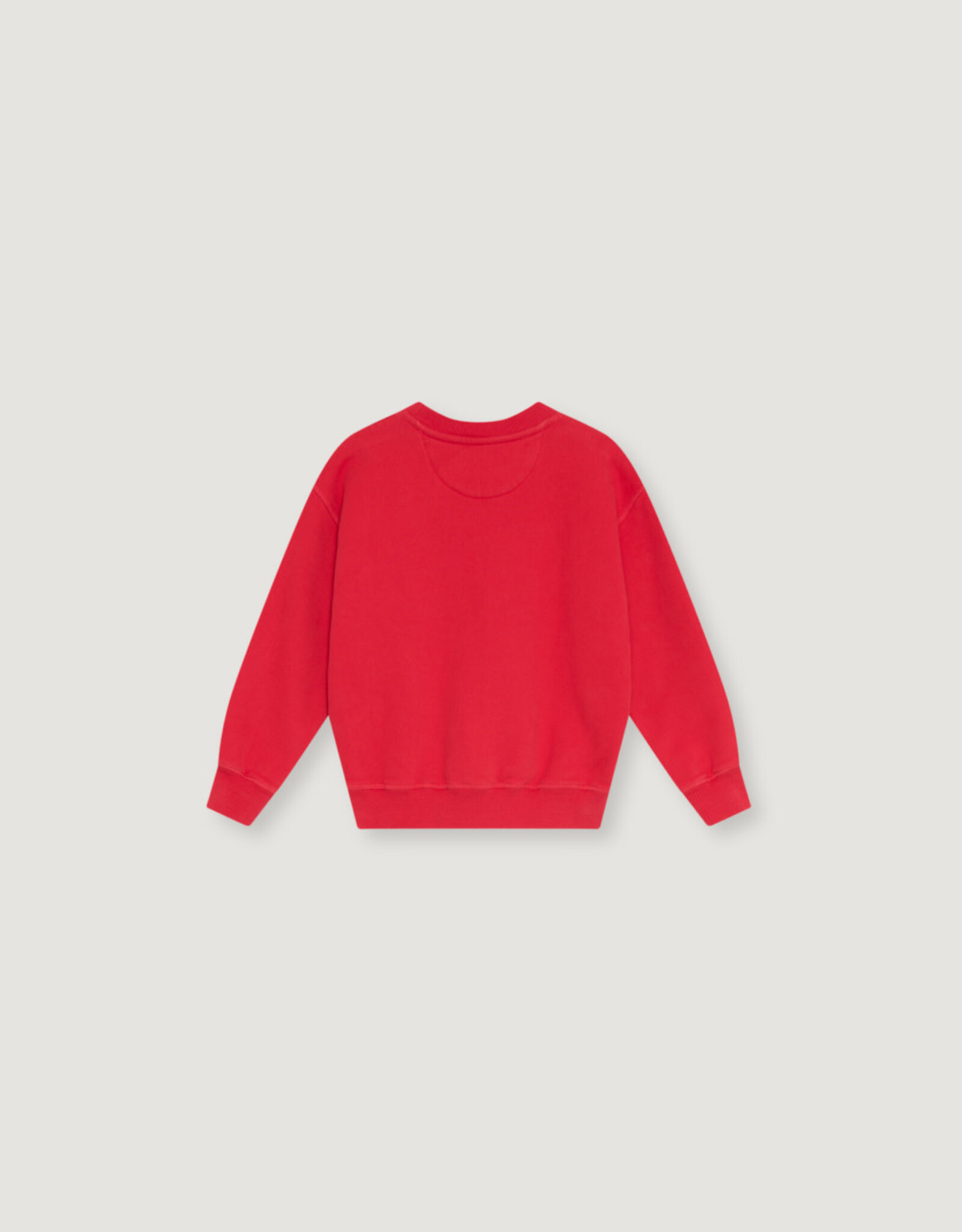 THE NEW SOCIETY THE NEW SOCIETY TNS logo sweatshirt chinese red
