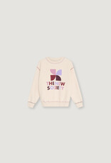 THE NEW SOCIETY THE NEW SOCIETY TNS logo sweatshirt whisper multicolor