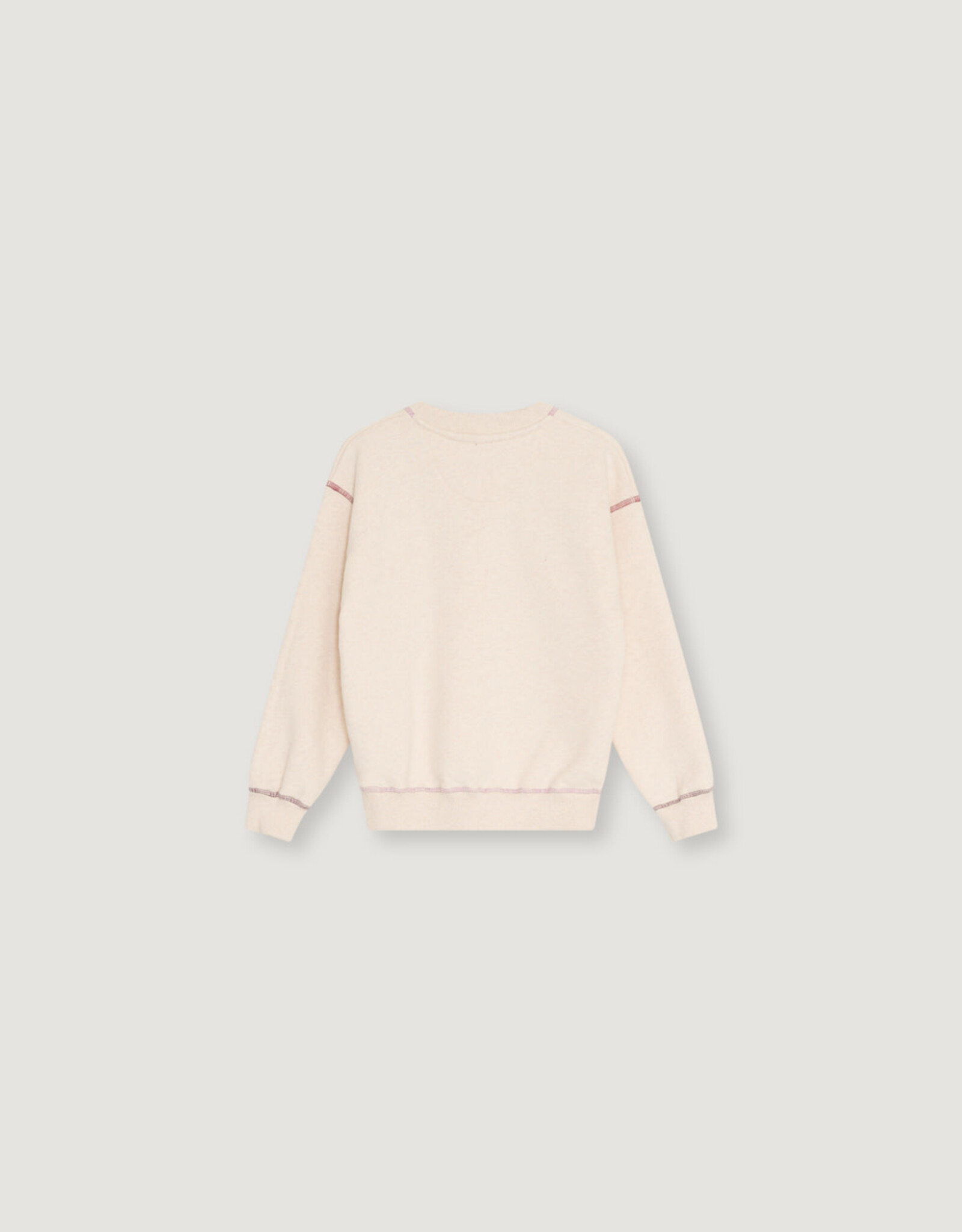 THE NEW SOCIETY THE NEW SOCIETY TNS logo sweatshirt whisper multicolor
