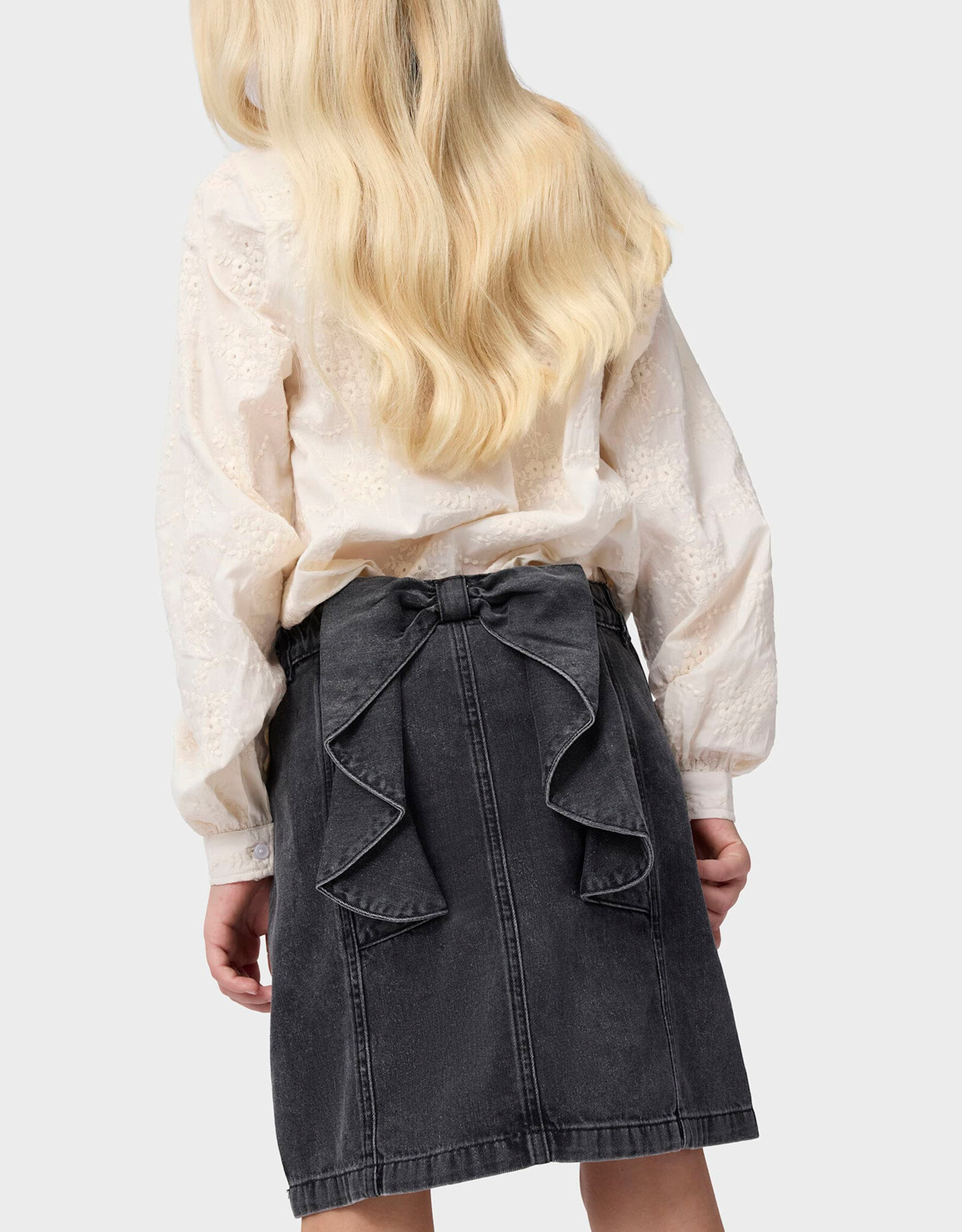 MOLO MOLO Bellamy grey washed denim