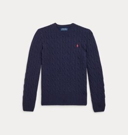 RALPH LAUREN RALPH LAUREN Kabelpull wol/cash hunter navy