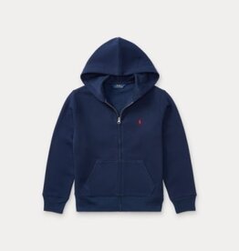 RALPH LAUREN RALPH LAUREN Sweater met rits en kap blauw