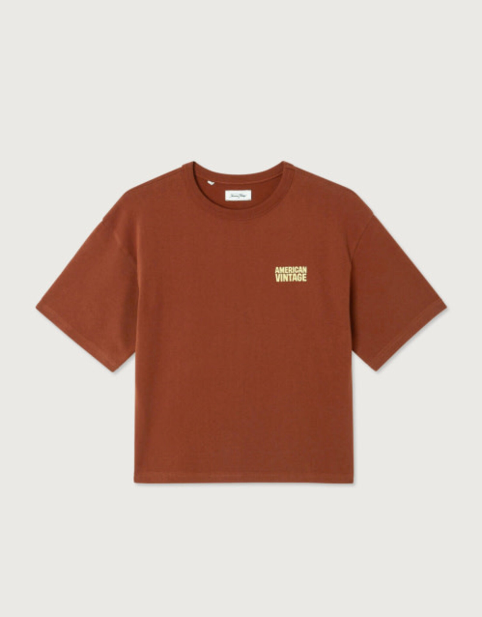 AMERICAN VINTAGE AMERICAN VINTAGE Ykobow t-shirt km canelle