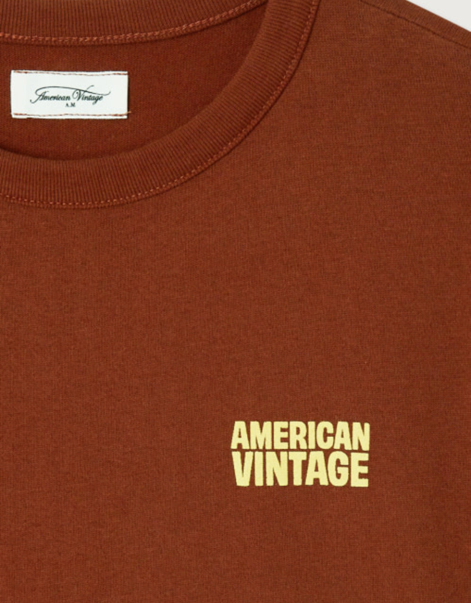 AMERICAN VINTAGE AMERICAN VINTAGE Ykobow t-shirt km canelle