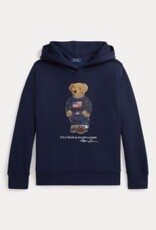RALPH LAUREN RALPH LAUREN Sweater met kap en beer blauw