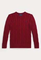 RALPH LAUREN RALPH LAUREN Kabel pull bordeaux/rood