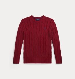 RALPH LAUREN RALPH LAUREN Kabel pull bordeaux/rood