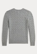 RALPH LAUREN RALPH LAUREN Kabelpull wol/cash grijs