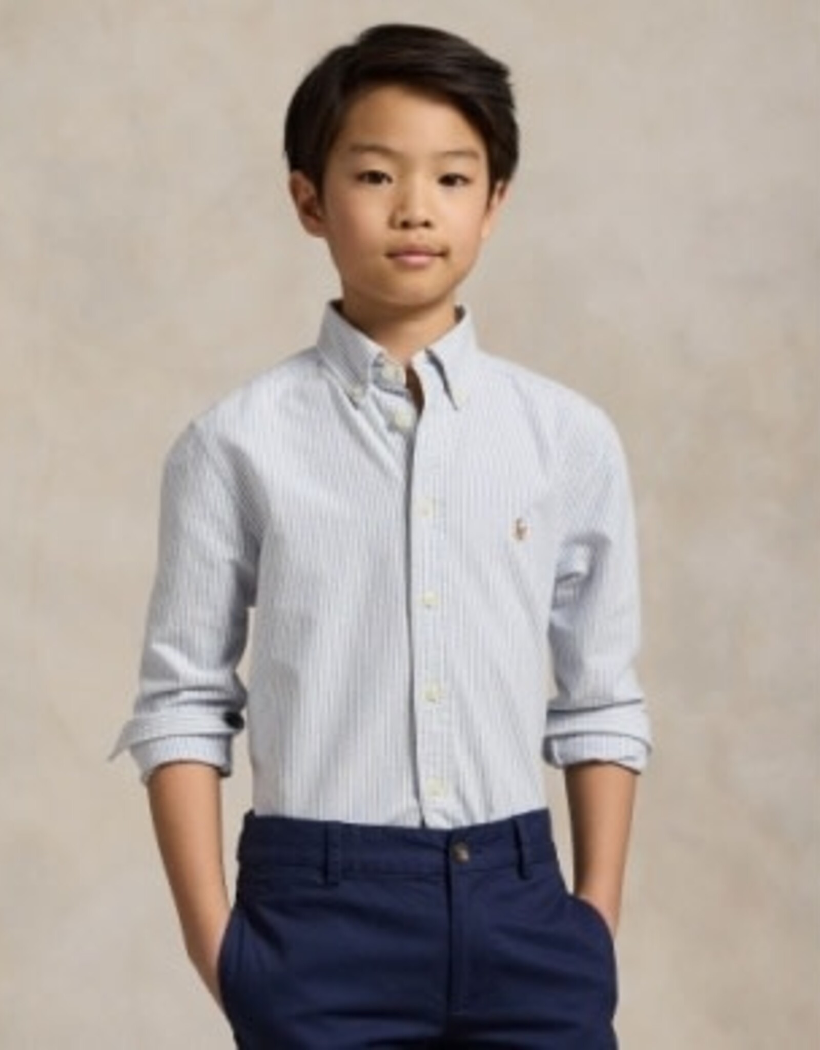 RALPH LAUREN RALPH LAUREN Hemd lt blue stripe