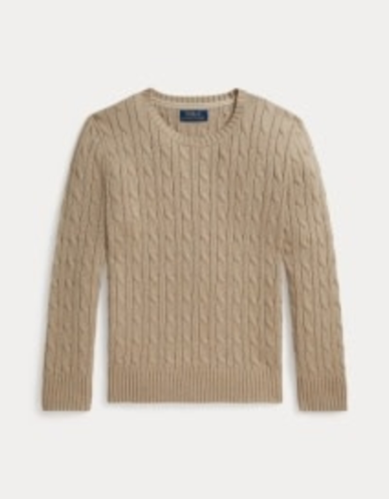 RALPH LAUREN RALPH LAUREN Pull kabel tan heather