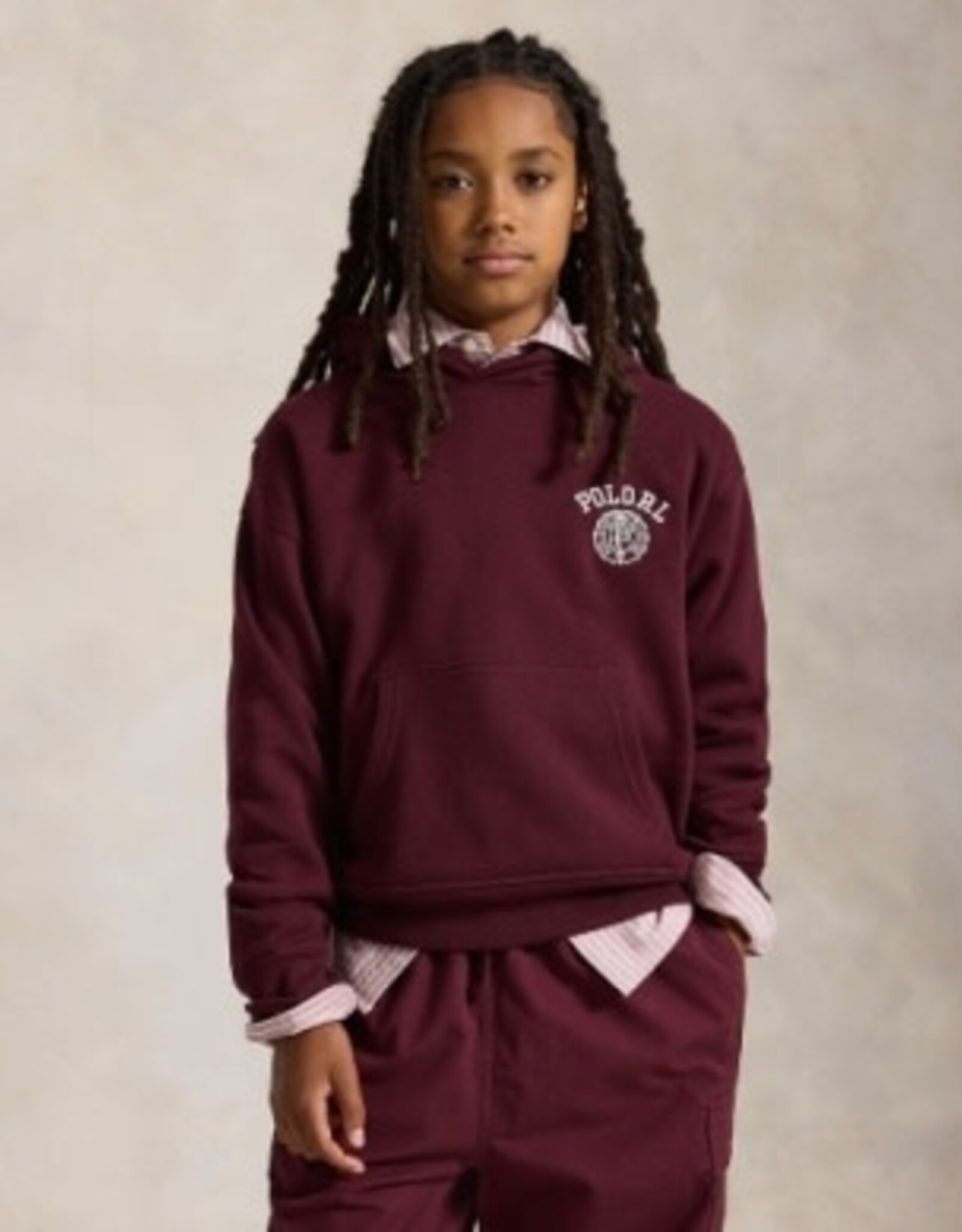 RALPH LAUREN RALPH LAUREN Sweater met kap ruby