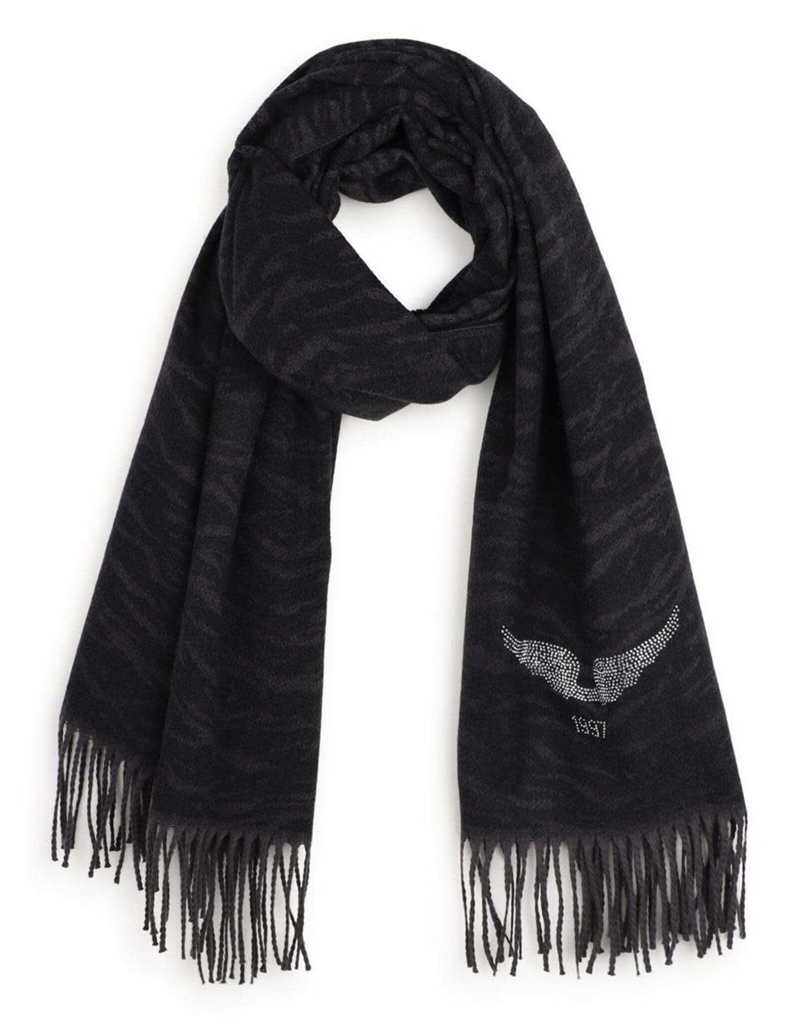 ZADIG & VOLTAIRE ZADIG&VOLTAIRE Sjaal zwart