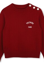 ZADIG & VOLTAIRE ZADIG&VOLTAIRE Pull bordeaux knoopjes