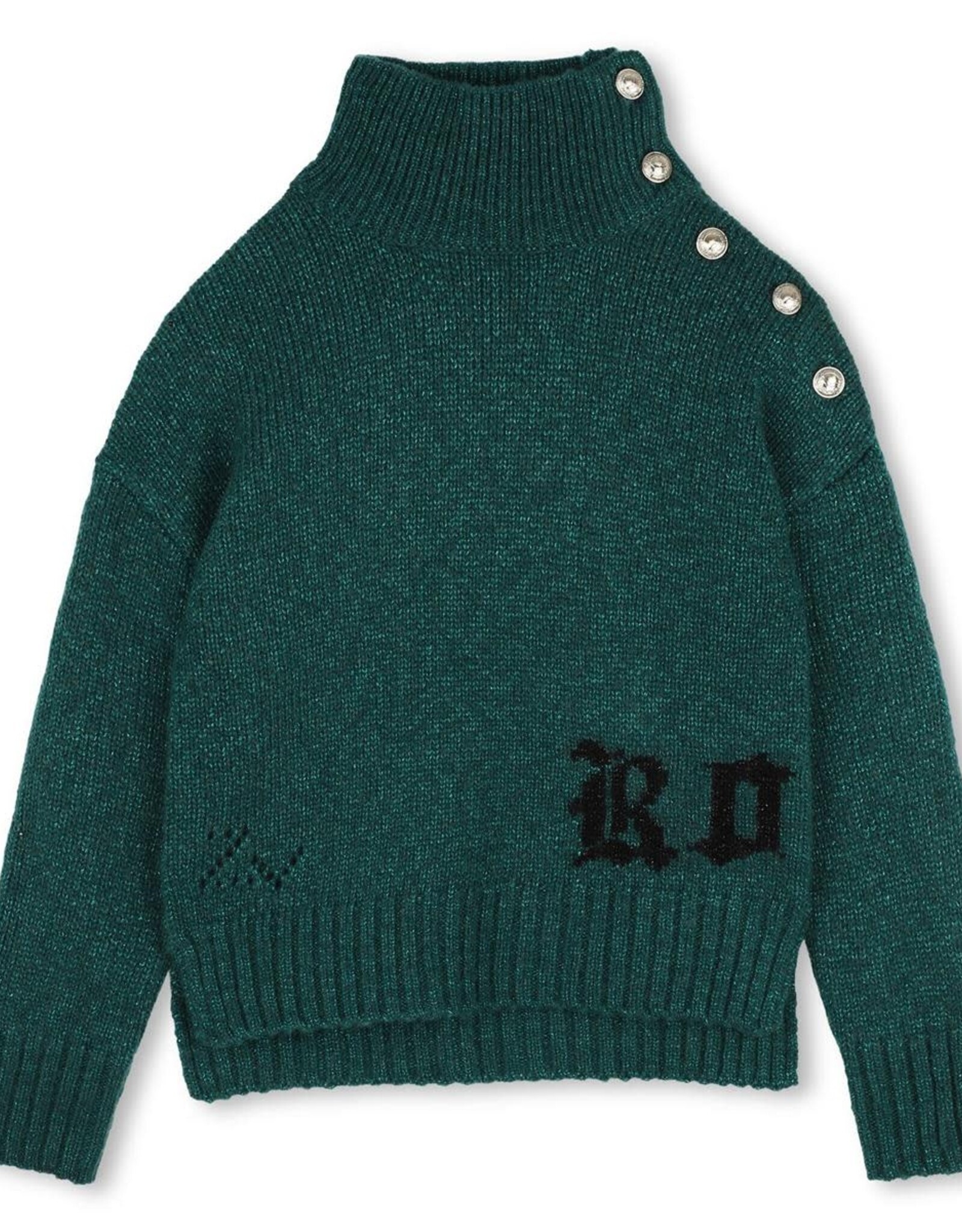 ZADIG & VOLTAIRE ZADIG&VOLTAIRE Pull regenwoud knoopjes