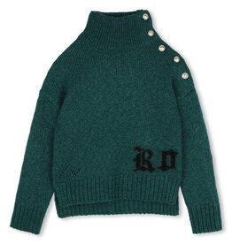 ZADIG & VOLTAIRE ZADIG&VOLTAIRE Pull regenwoud knoopjes