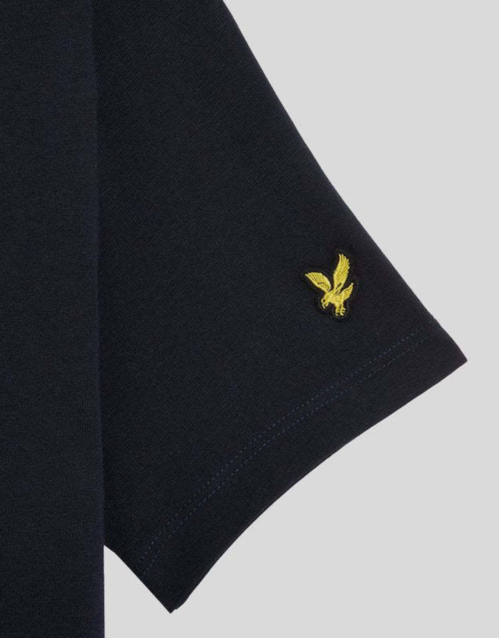LYLE & SCOTT LYLE & SCOTT Script embroidered t-shirt dark navy